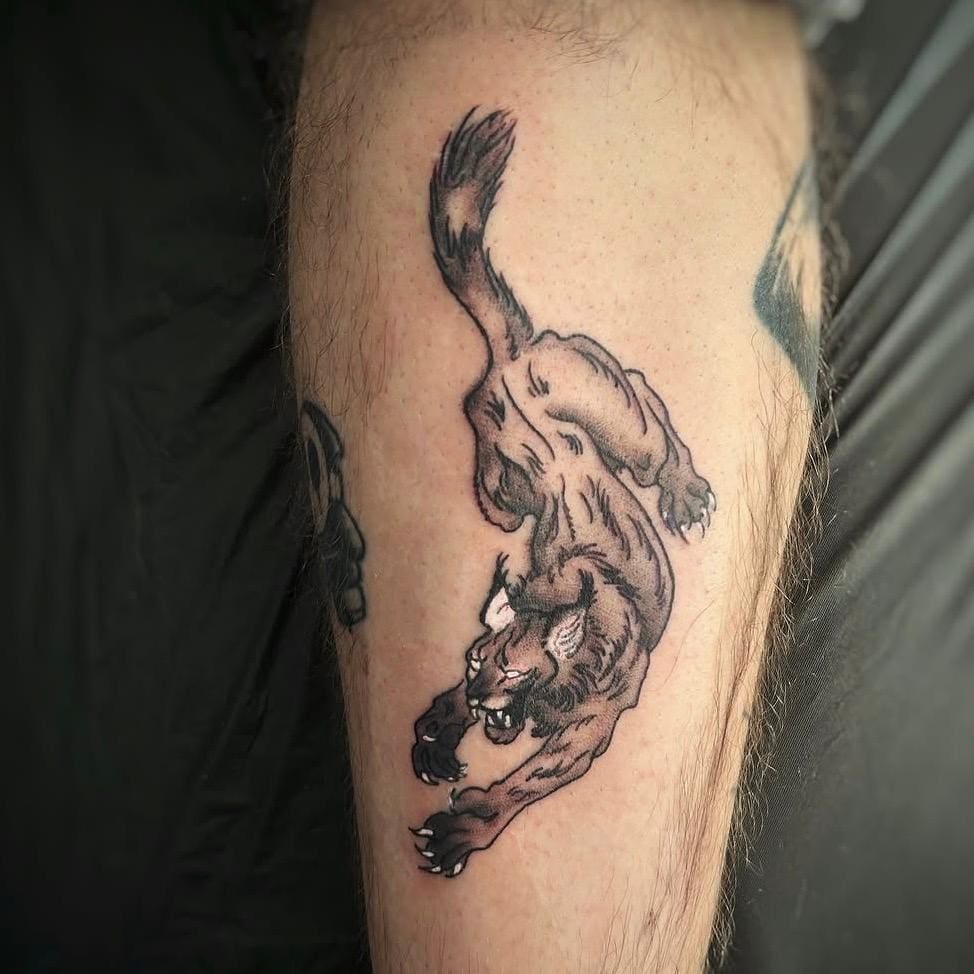 Tatouage d’une panthère, Darkrave